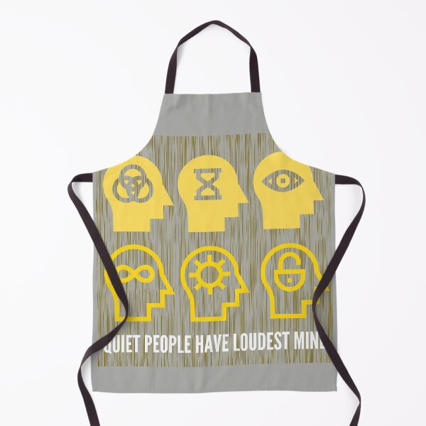 Item preview, Quiet people have loudest mind designed and sold by Summers Cool.