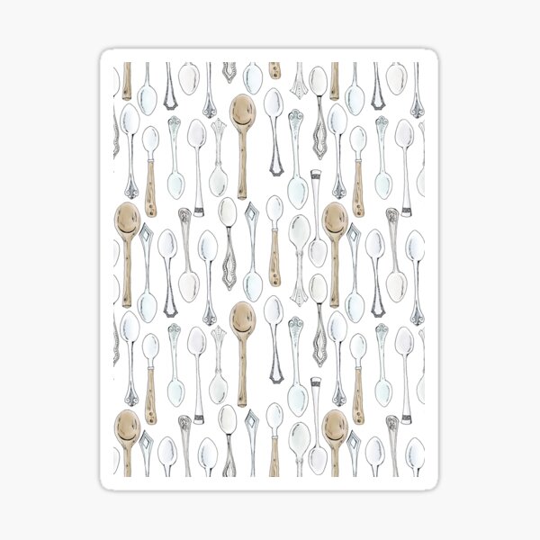 Spoons Sticker