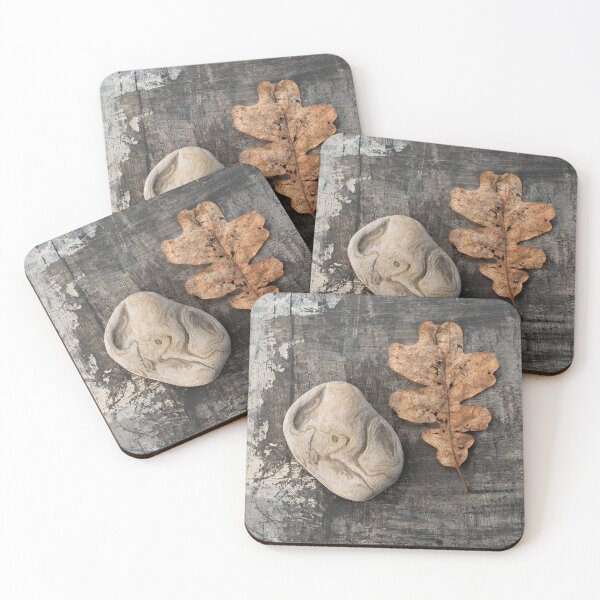 Item preview, Leaf And Stone  designed and sold by Elena Ray.