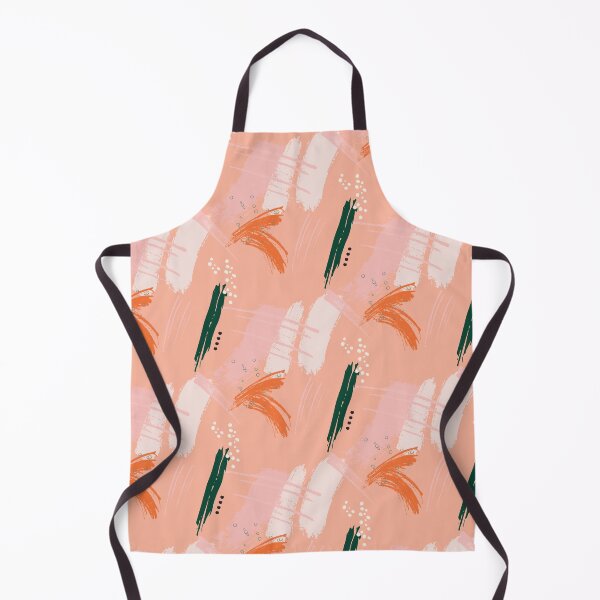 Item preview, Orange abstract Scandinavian nursery print designed and sold by Milatoo.