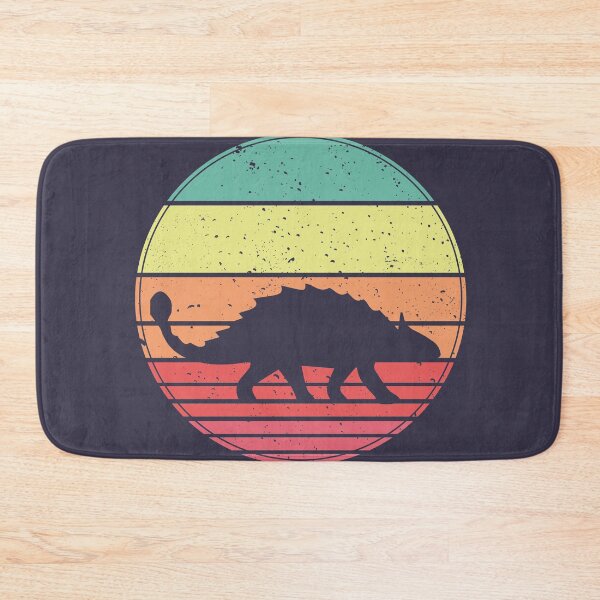 Item preview, Ankylosaurus Dinosaur Vintage Retro Sunset designed and sold by faudeltn.