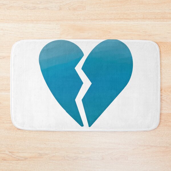 Item preview, Broken blue heart designed and sold by Cassandra6193.
