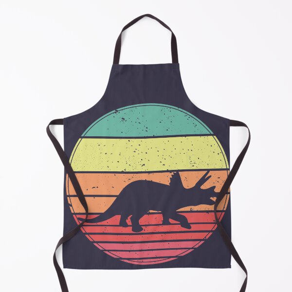 Item preview, Triceratops Dinosaur Vintage Retro Sunset designed and sold by faudeltn.
