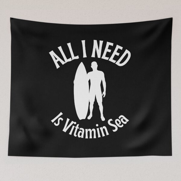 Item preview, All I Need Is Vitamin Sea designed and sold by TeePartyHost.