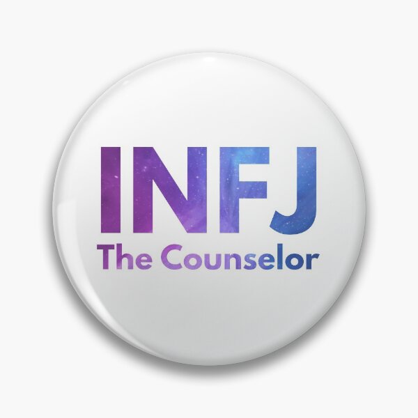 Item preview, INFJ The Counselor Galaxy Indigo White (MBTI Merch) designed and sold by lamweixing.