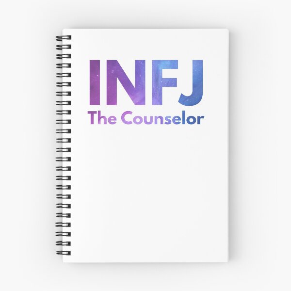 Item preview, INFJ The Counselor Galaxy Indigo White (MBTI Merch) designed and sold by lamweixing.