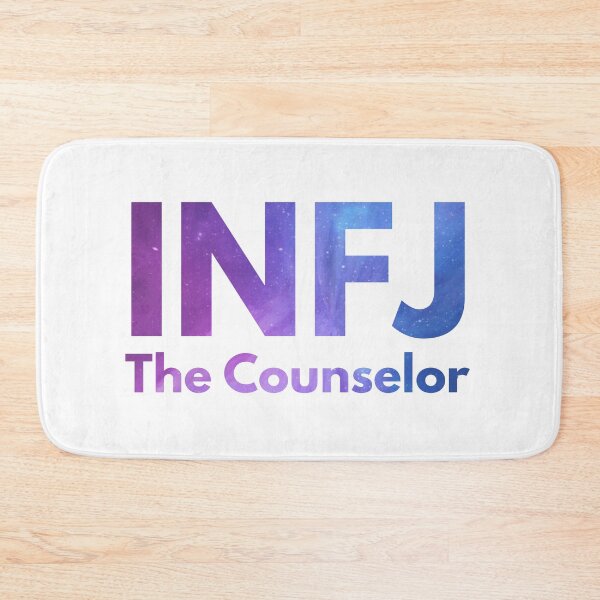 Item preview, INFJ The Counselor Galaxy Indigo White (MBTI Merch) designed and sold by lamweixing.