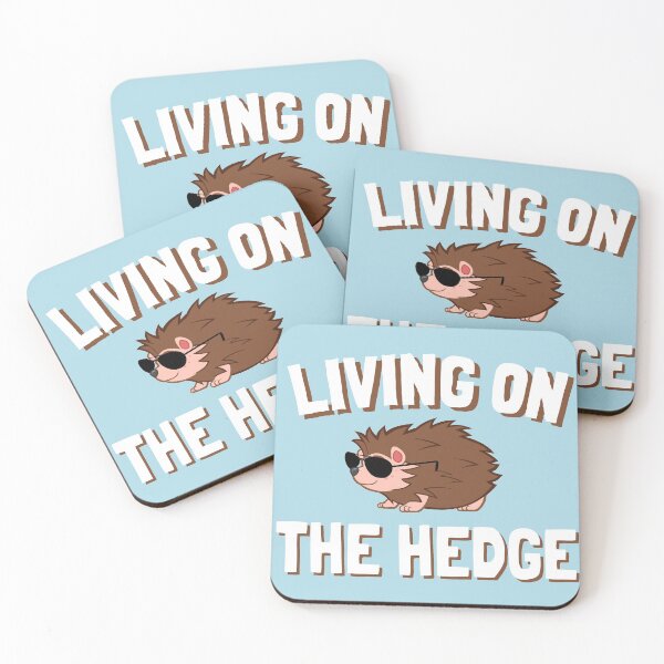 Item preview, Living On The Hedge (Cool Hedgehog) designed and sold by Vladan Seva.