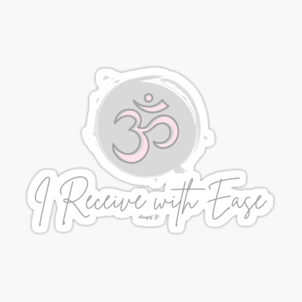 Manifest It! Om Sticker