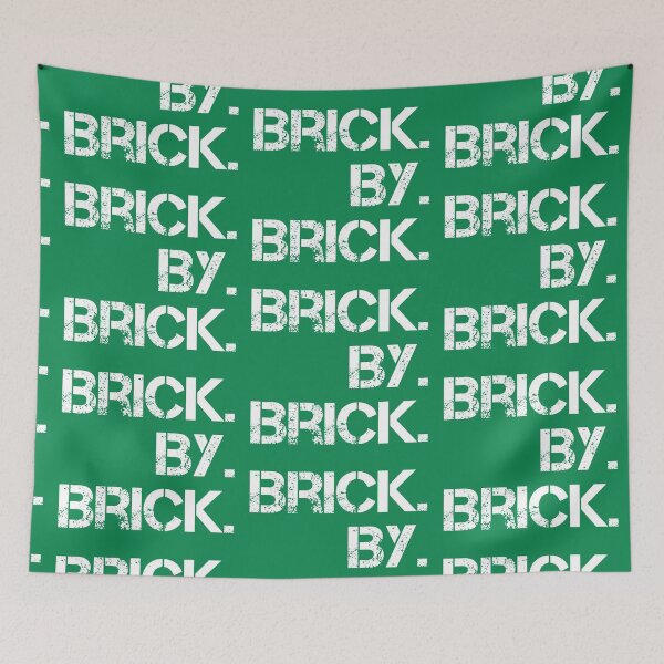 Item preview, Brick By Brick Quote OpTic CDL gaming esports Chicago gamer green White designed and sold by GamerSpotlight.