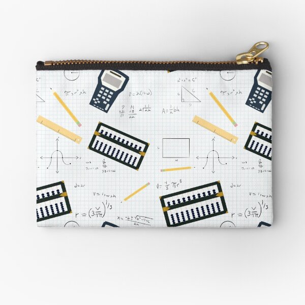 Math Zipper Pouch