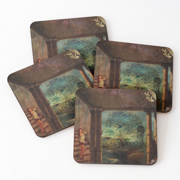 Item preview, Behind the mirror. Surreal image. designed and sold by melbeasleyarts.
