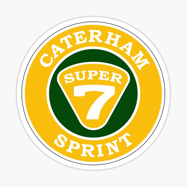 Caterham Super Sticker