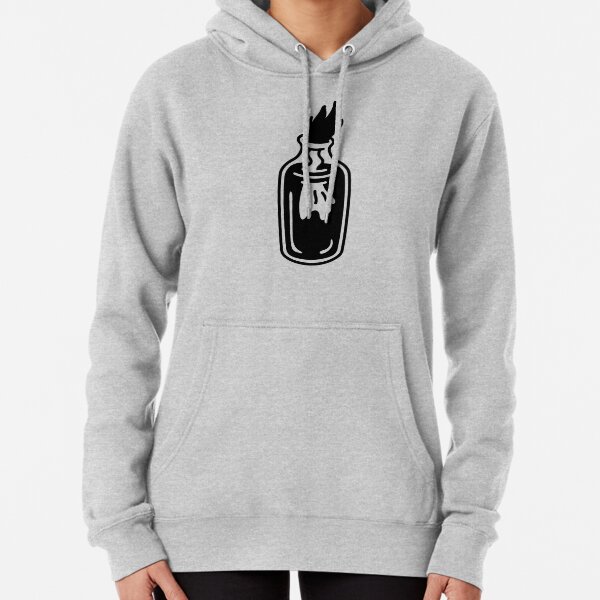 Molotov Fire Bottle Pullover Hoodie