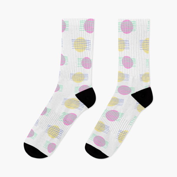 Item preview, Pastels & Shapes - white background  designed and sold by AndartaDesigns.