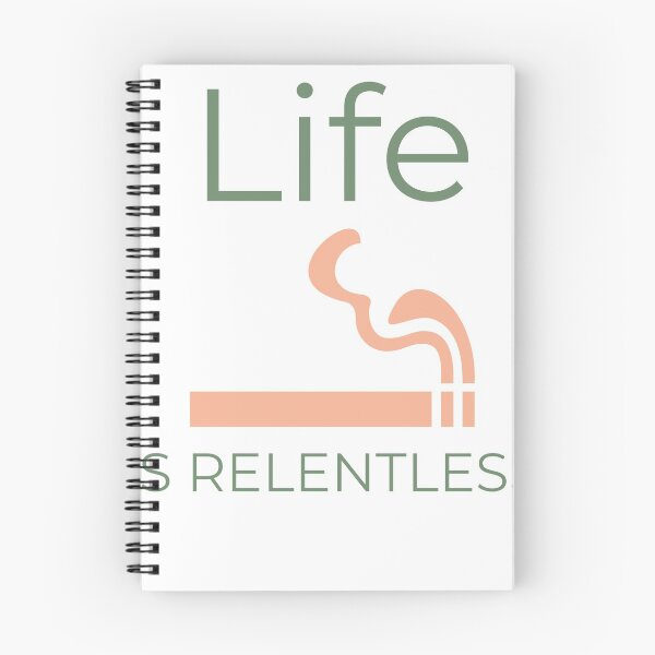 Item preview, Life Is Relentless funny humor sarcastic designed and sold by GilesTs.