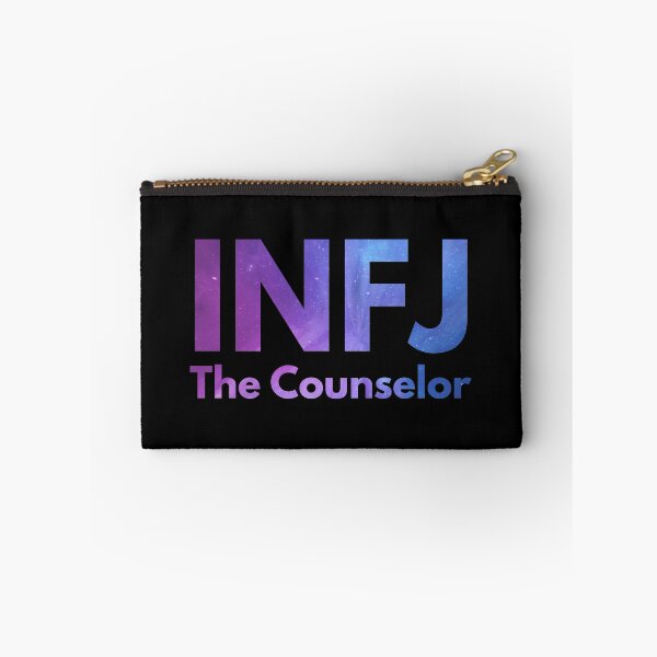 Item preview, INFJ The Counselor Galaxy Indigo Black (MBTI Merch) designed and sold by lamweixing.
