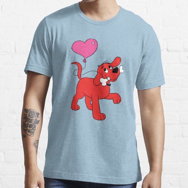 Clifford the big shop red dog t shirt