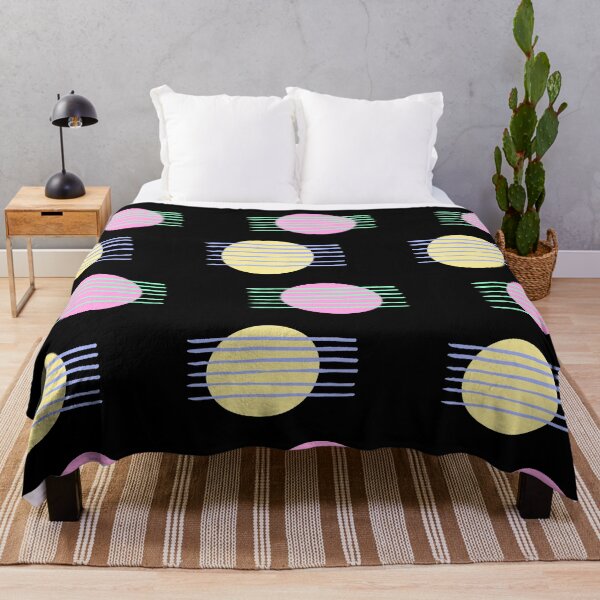 Item preview, Pastels & Shapes - black background designed and sold by AndartaDesigns.