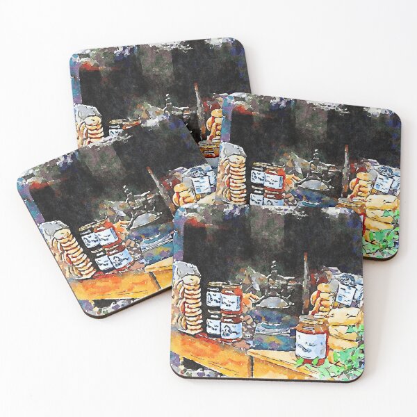 Item preview, Barbarano Romano: food products on display designed and sold by Giuseppe Cocco.