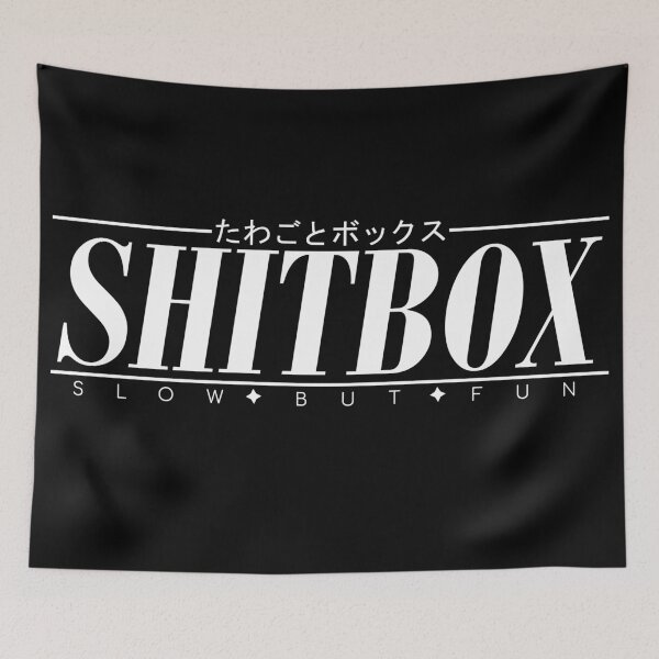 Item preview, Shitbox - Slow but fun jdm sticker designed and sold by Abrahamjp.