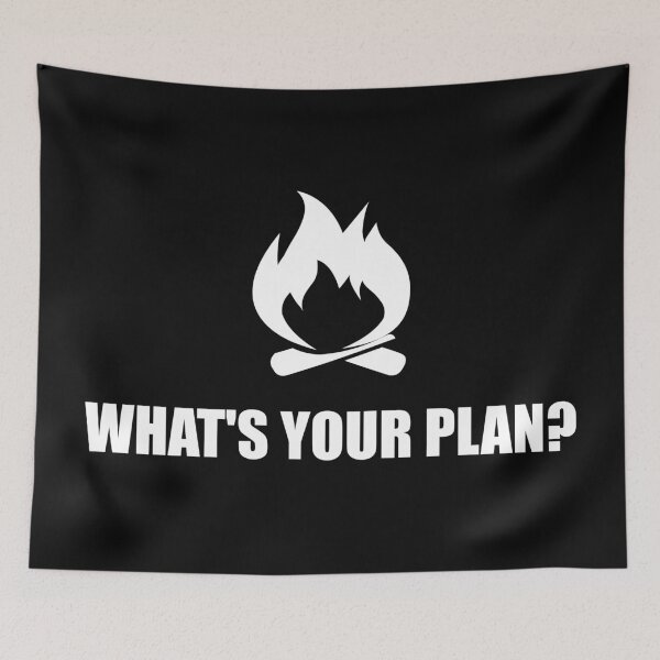 Item preview, What's Your Plan - Kirk Cameron American Campfire Revival designed and sold by almeapparel.