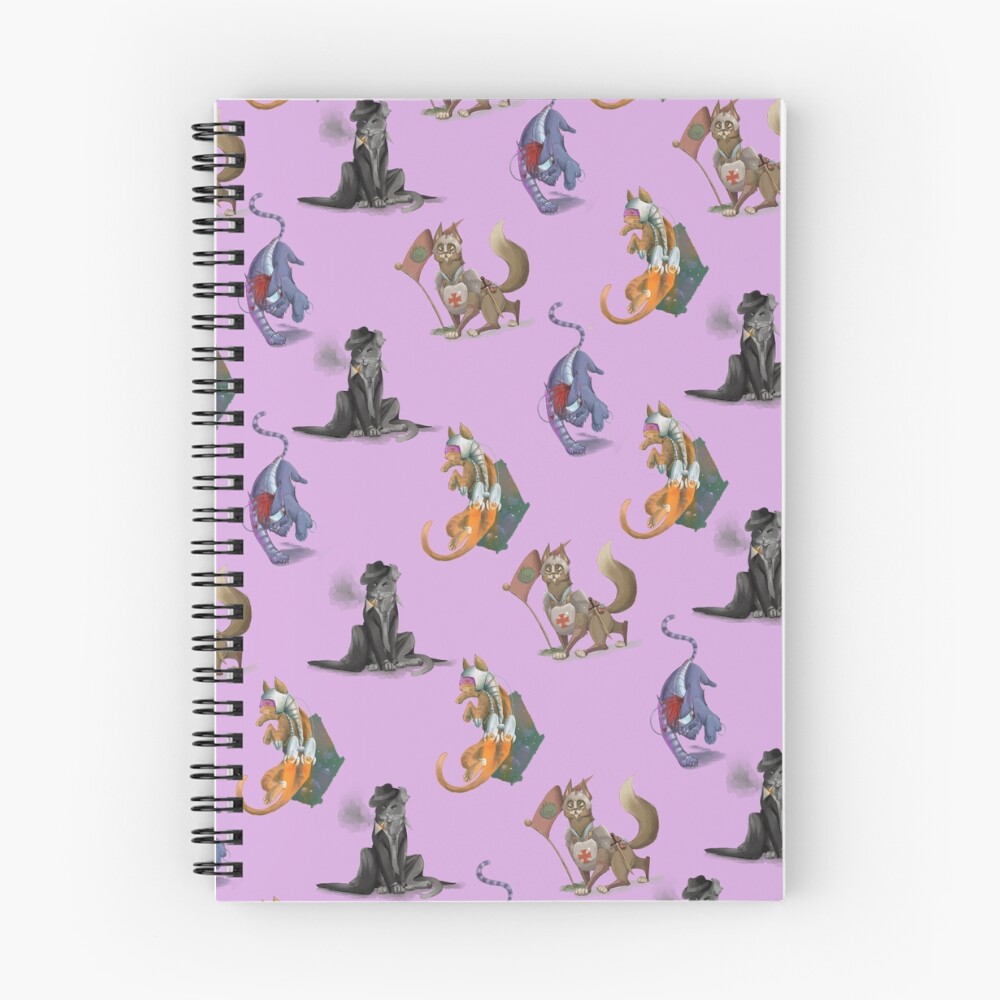 Item preview, Spiral Notebook designed and sold by suaveassassin.