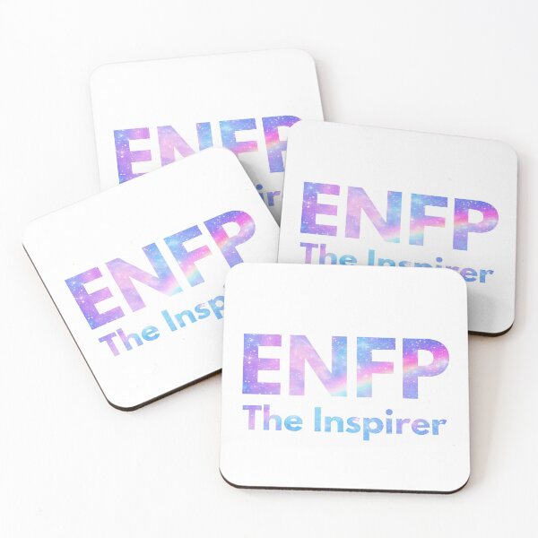 Item preview, ENFP The Inspirer Galaxy Rainbow Pastel White (MBTI Merch) designed and sold by lamweixing.