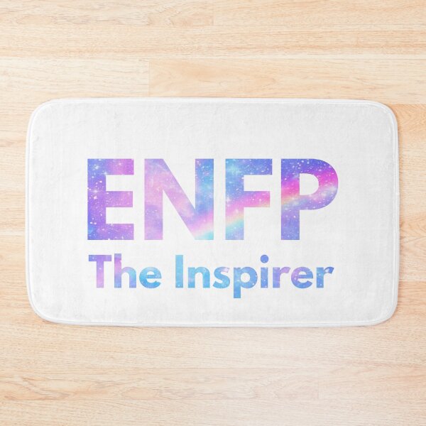 Item preview, ENFP The Inspirer Galaxy Rainbow Pastel White (MBTI Merch) designed and sold by lamweixing.