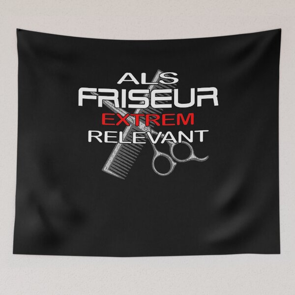 Artikelvorschau, Als Friseur extrem relevant Spruch für den Friseur entworfen und verkauft von xlshirt.