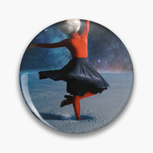 Item preview, Dancing Lady With Moon Head designed and sold by AwesomeProject.
