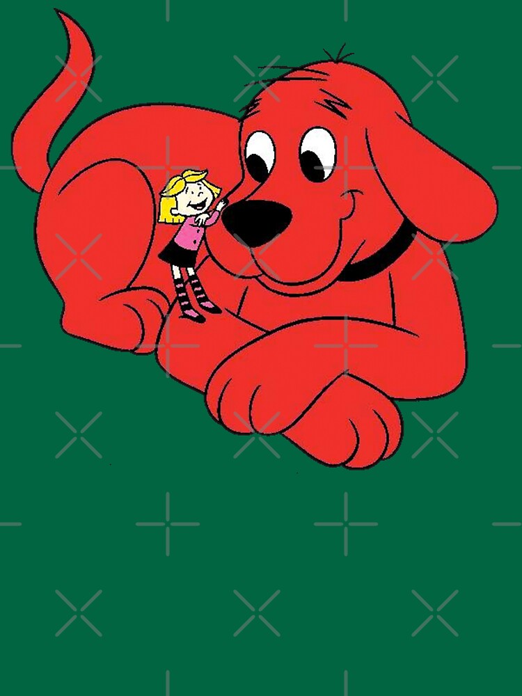 "Clifford the big red dog and Emiliy" Tshirt for Sale by nostalgia