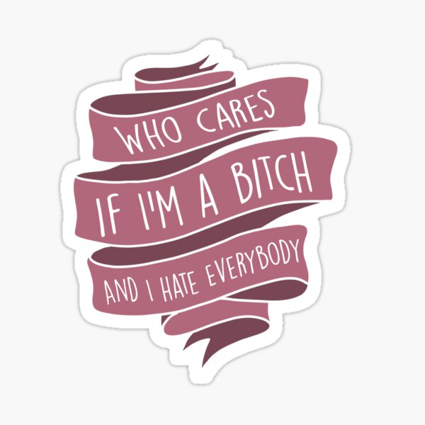 Gillian Anderson Zitat Glänzender Sticker