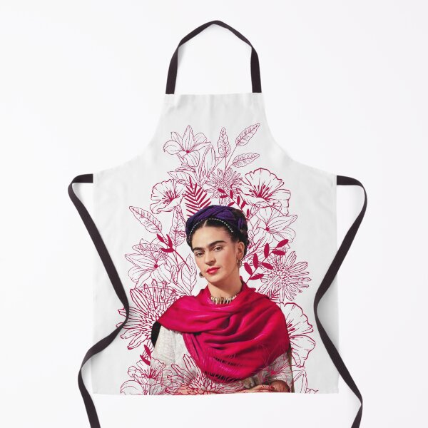Item preview, Frida Kahlo print, pink flowers designed and sold by Adriana C (All about Frida).
