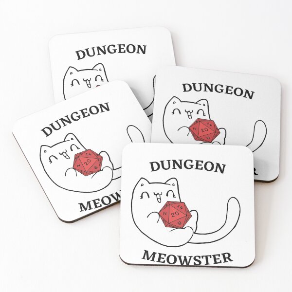 Item preview, Dungeon Meowster - DND  designed and sold by makeshirthappen.