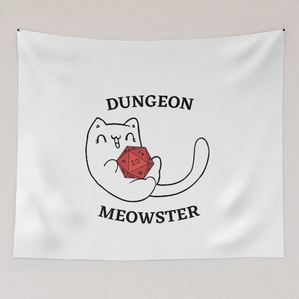 Item preview, Dungeon Meowster - DND  designed and sold by makeshirthappen.