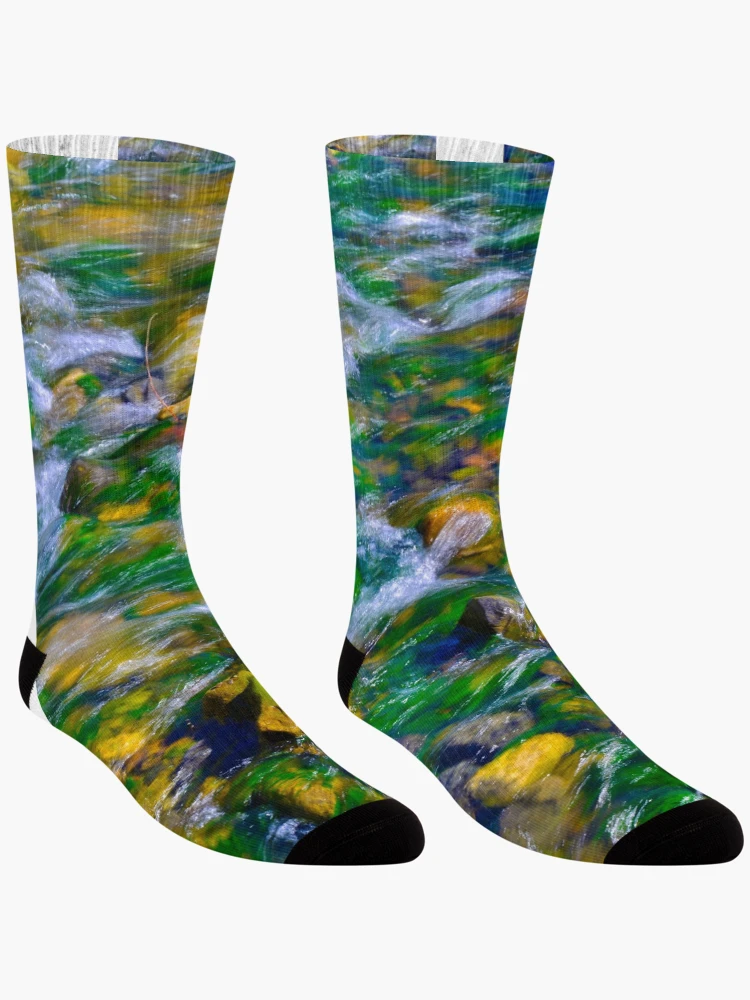 Thumbnail 3 of 5, Socks, Soft Stream designed and sold by Robert Schmutzer.