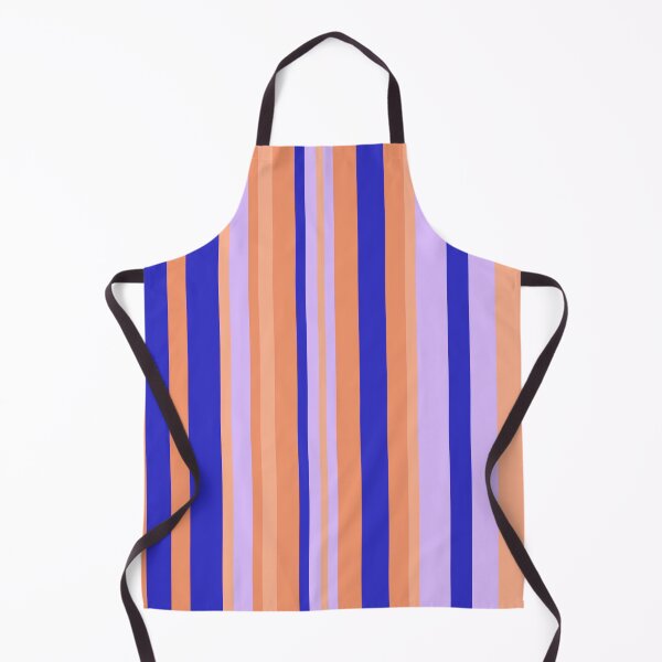 Item preview, Blue Orange and Lilac Stripes designed and sold by fontspree.