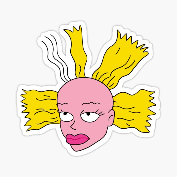 "Cynthia - Rugrats " Sticker by tasha0louise | Redbubble