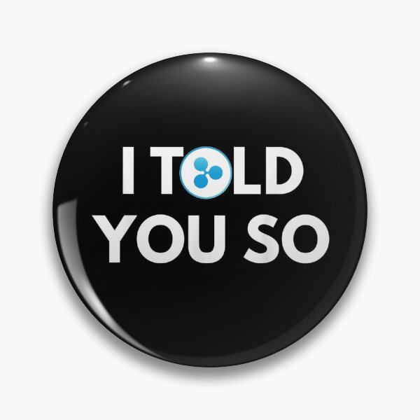 Item preview, Ripple I Told You So | Hold Ripple XRP designed and sold by Halla-Merch.