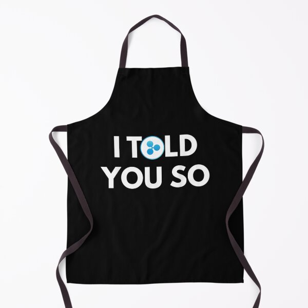 Item preview, Ripple I Told You So | Hold Ripple XRP designed and sold by Halla-Merch.