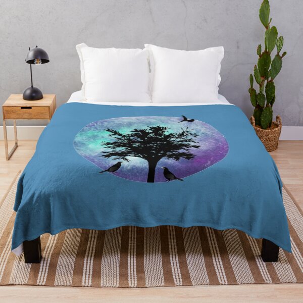 Item preview, black birds tree shadow and Earth! designed and sold by Byoudesigns.