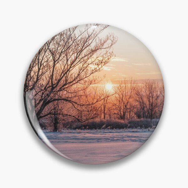 Item preview, A Frosty Ozarks Snow Sunrise designed and sold by mljdwhite.