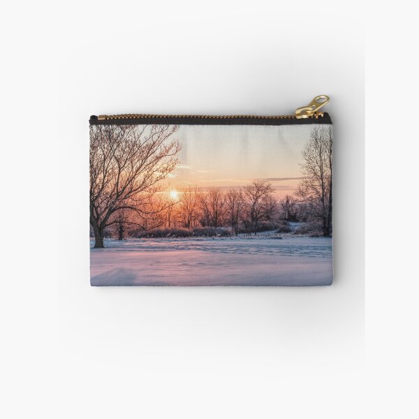 Item preview, A Frosty Ozarks Snow Sunrise designed and sold by mljdwhite.