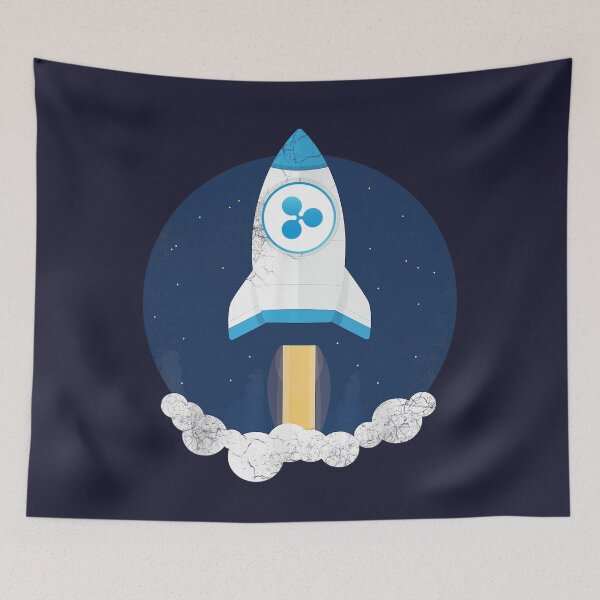 Item preview, Ripple To The Moon | Hold Ripple XRP designed and sold by Halla-Merch.