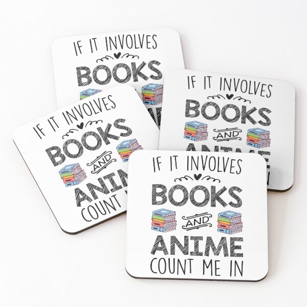 Item preview, If It Involves Books And Anime Count Me In designed and sold by kamrankhan.
