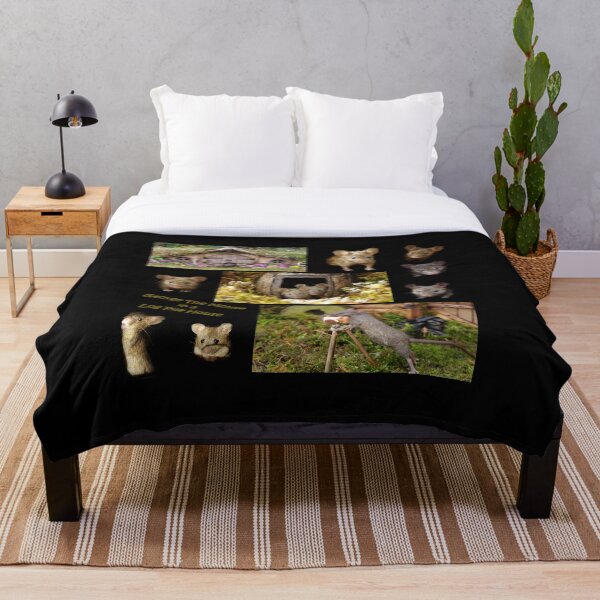 Item preview, George the mouse in a log pile house large mixed images  designed and sold by Simon-dell.