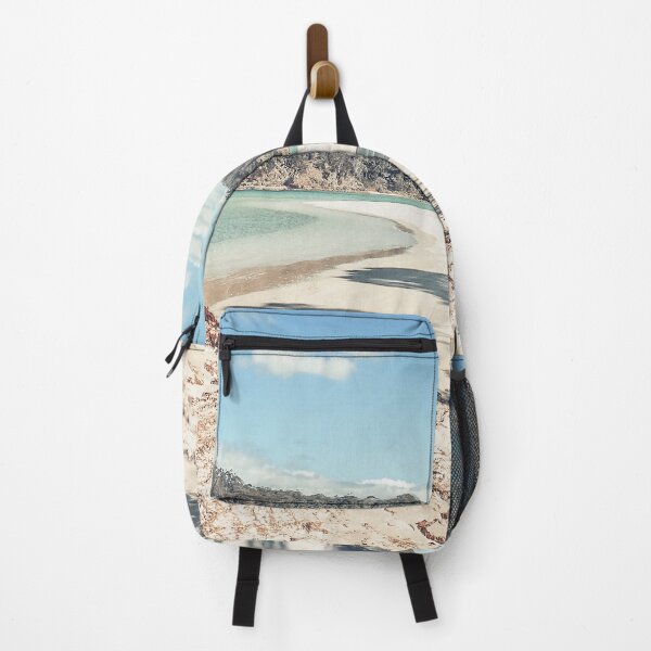 Item preview, Peaceful rocky beach landscape in Pambula, Australia II designed and sold by InkyBlooms.