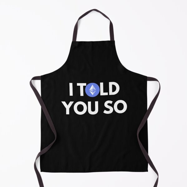 Item preview, Ethereum I Told You So | Hold Ethereum ETH designed and sold by Halla-Merch.