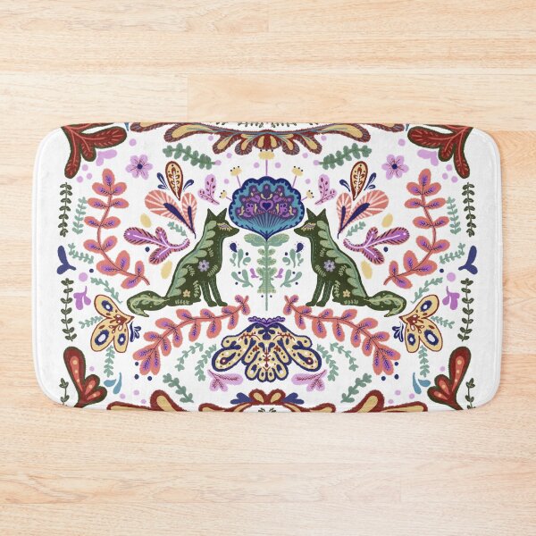 Item preview, Folk Foxes, 2021, by Kayla Kinsella Meier designed and sold by KKMart23.